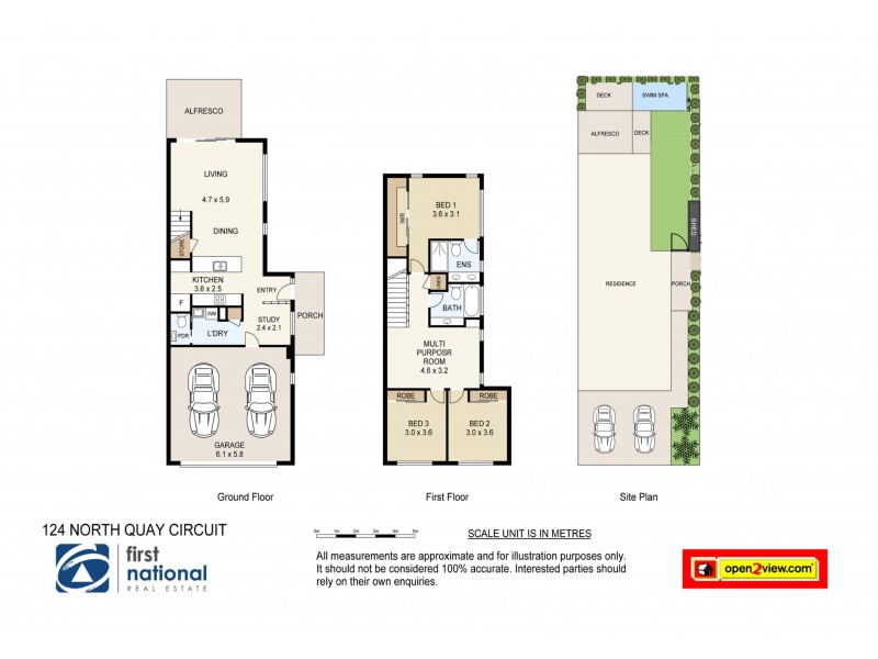 124 North Quay Circuit, Hope Island QLD 4212 Floorplan