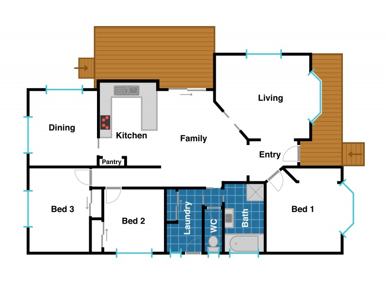 75 Ruth Drive, Lenah Valley TAS 7008 Floorplan