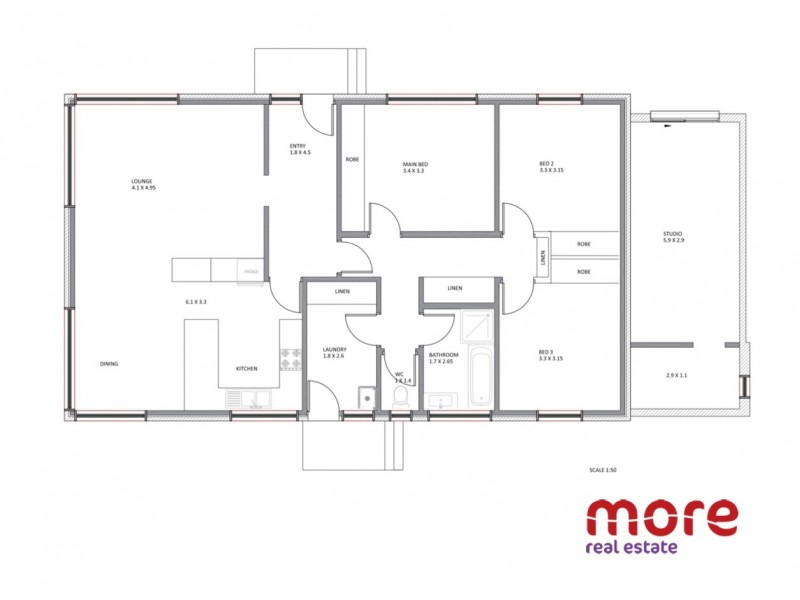 2 Lady Clark Avenue, Claremont TAS 7011 Floorplan