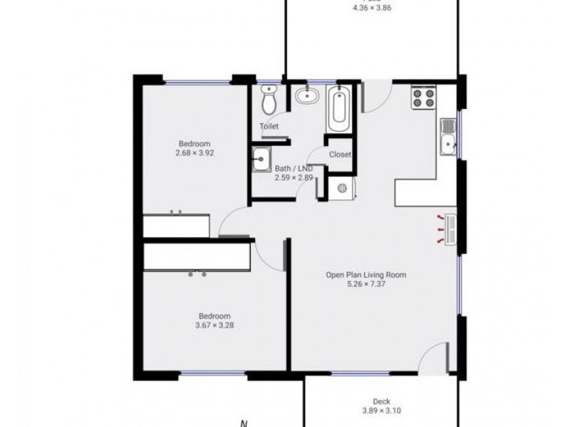 7/84 Hilton Road, Claremont TAS 7011 Floorplan