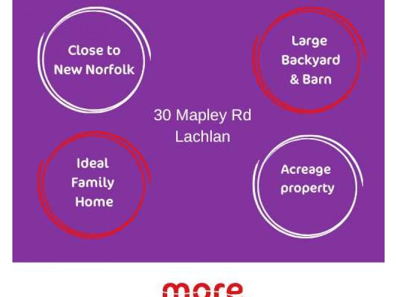 30 Mapley Road, Lachlan TAS 7140