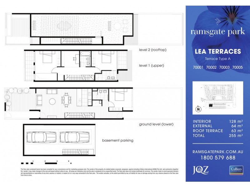 Terrace 70002 152-156 Rocky Point Road, Kogarah NSW 2217 Floorplan