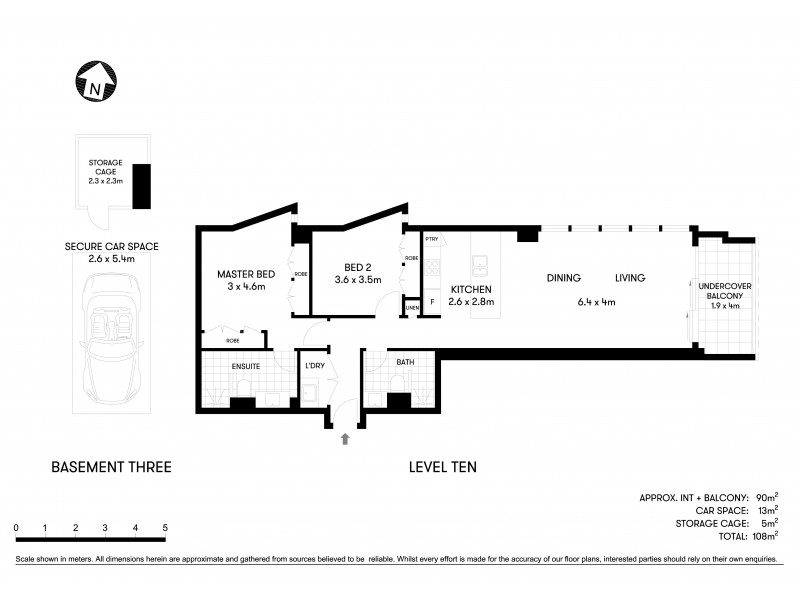 1002/88 Alfred Street, Milsons Point NSW 2061 Floorplan