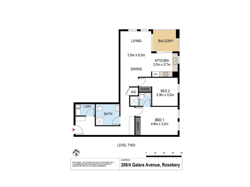 208/4 Galara Street, Rosebery NSW 2018