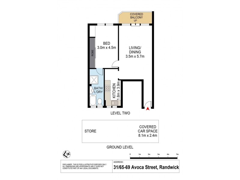 31/65-69 Avoca Street, Randwick NSW 2031 Floorplan