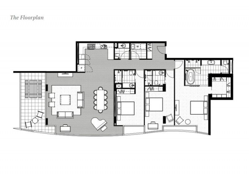 3104/27 Little Collins Street, Melbourne VIC 3000 Floorplan