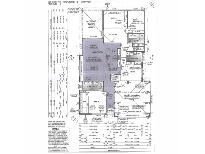 13 Parksview Boulevard, Vasse WA 6280 Floorplan