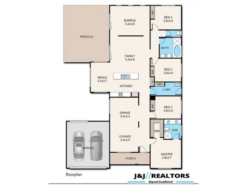 11 GOLDEN GROVE Drive, Narre Warren South VIC 3805 Floorplan