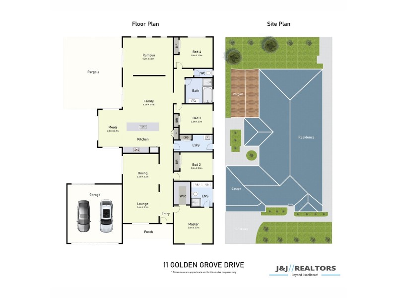11 Goldengrove Drive, Narre Warren South VIC 3805 Floorplan