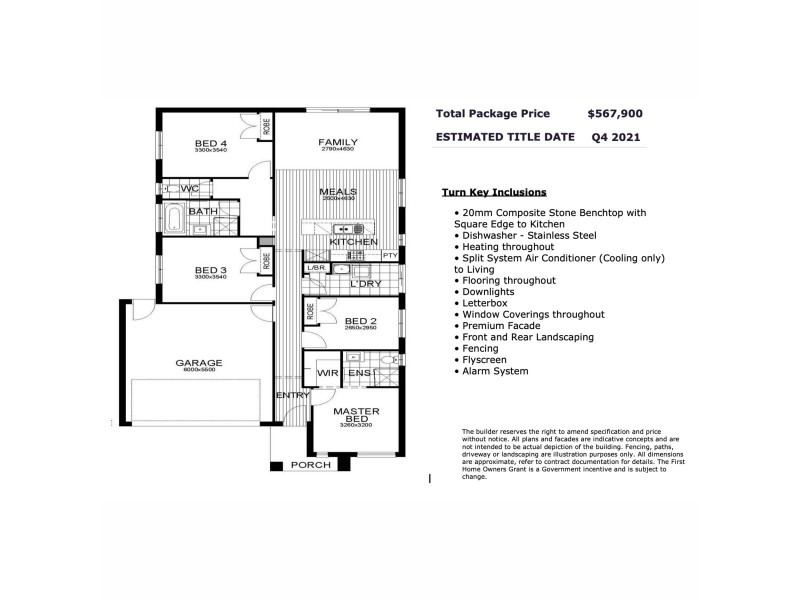 17A Road A, Cranbourne East VIC 3977 Floorplan