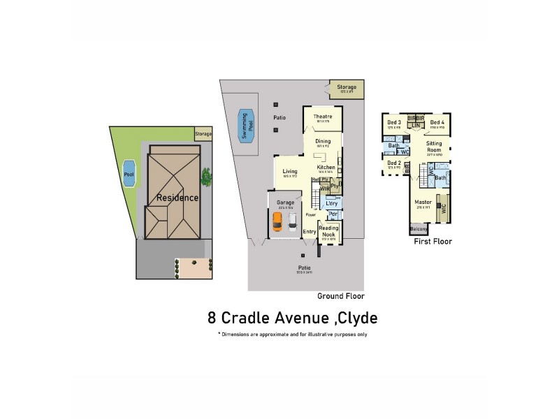 8 Cradle Avenue, Clyde VIC 3978 Floorplan