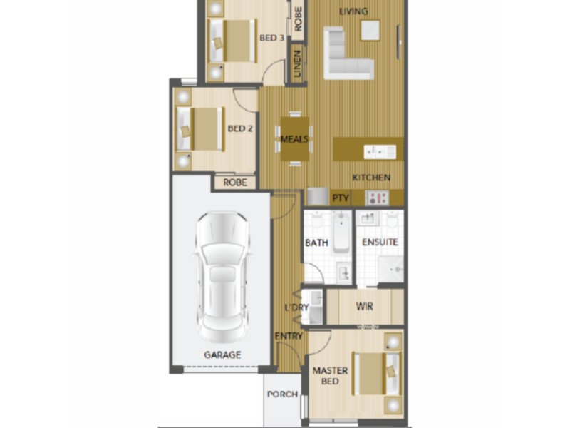 1545 Laurieston Way, Cranbourne South VIC 3977 Floorplan