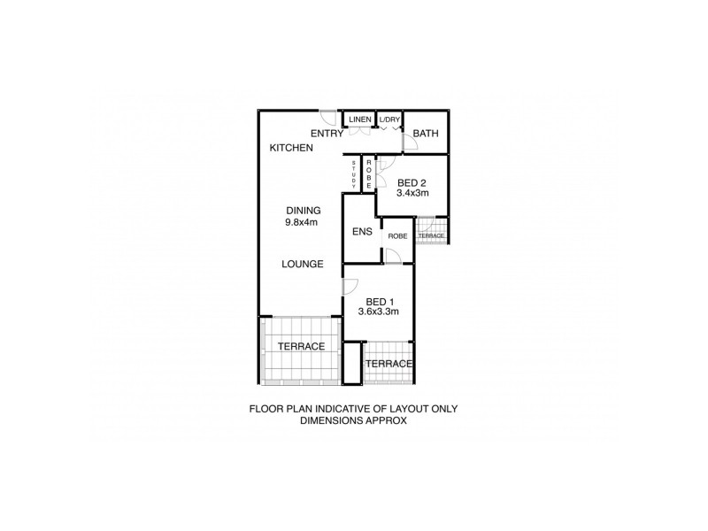 19/20 Newstead Terrace, Newstead QLD 4006 Floorplan