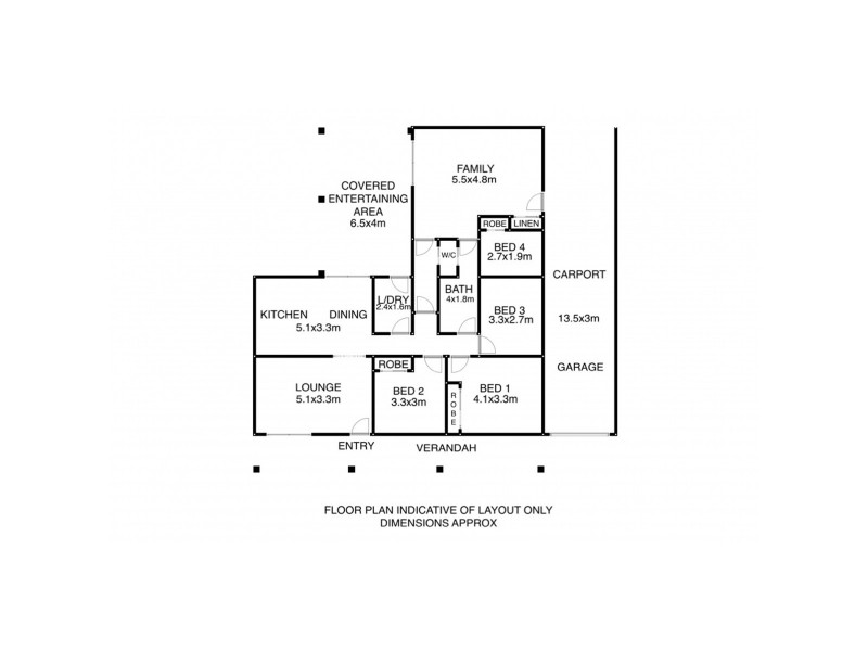 5 Dryandra Drive, Eagleby QLD 4207 Floorplan