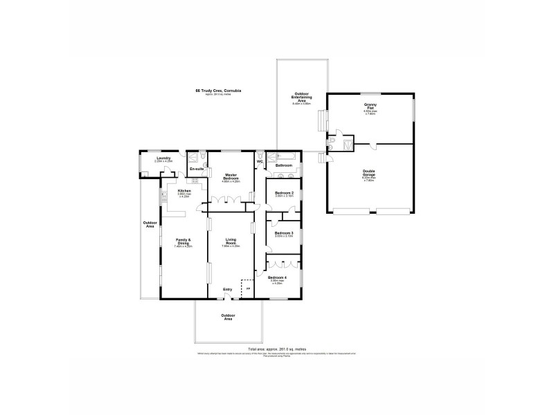 66 Trudy Crescent, Cornubia QLD 4130 Floorplan