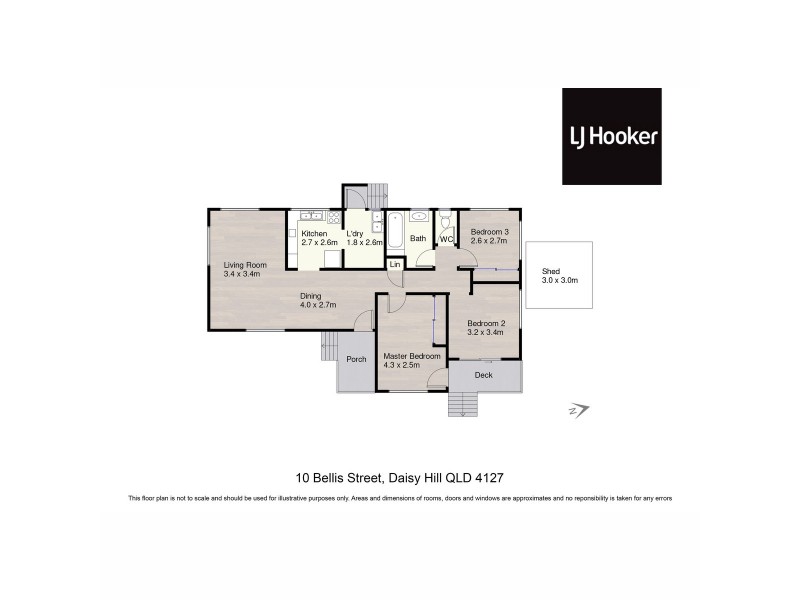 10 Bellis Street, Daisy Hill QLD 4127 Floorplan