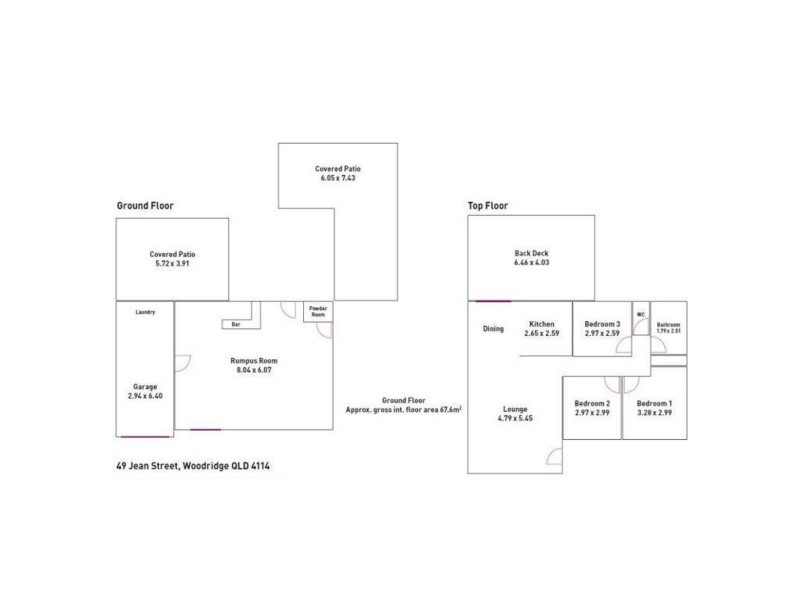 49 Jean Street, Woodridge QLD 4114 Floorplan