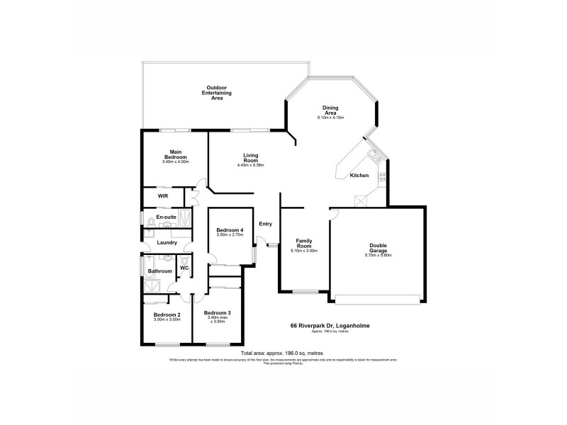 66 River Park Drive, Loganholme QLD 4129 Floorplan