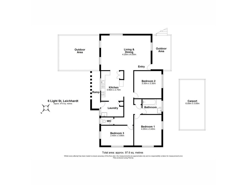 6 Light Street, Leichhardt QLD 4305 Floorplan