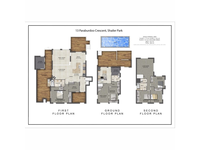 13 Paraburdoo Crescent, Shailer Park QLD 4128 Floorplan