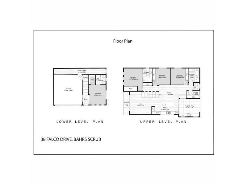 38 Falco Drive, Bahrs Scrub QLD 4207 Floorplan