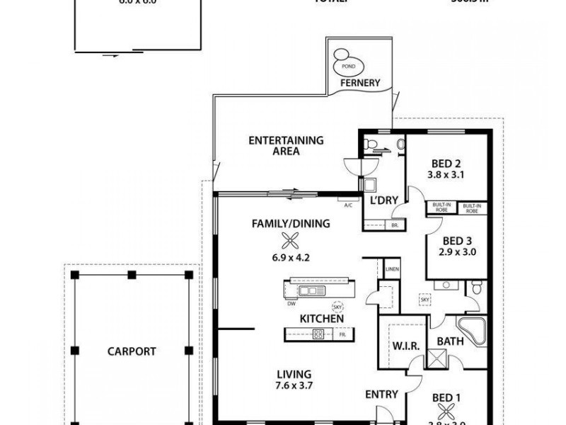 4 Bowman Court, Strathalbyn SA 5255 Floorplan