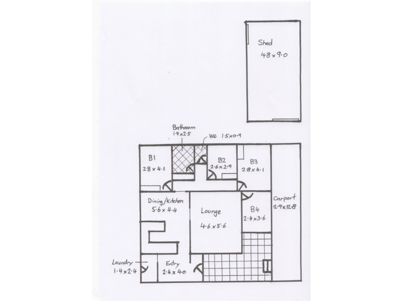 4 Bass Road, Shoalhaven Heads NSW 2535 Floorplan