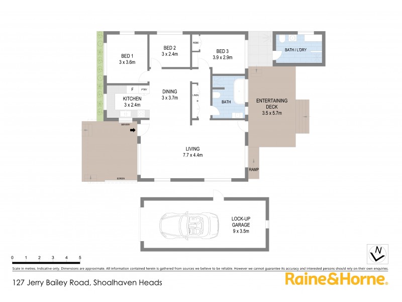 127 Jerry Bailey Road, Shoalhaven Heads NSW 2535 Floorplan