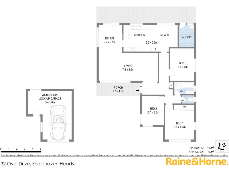 32 Oval Drive, Shoalhaven Heads NSW 2535 Floorplan