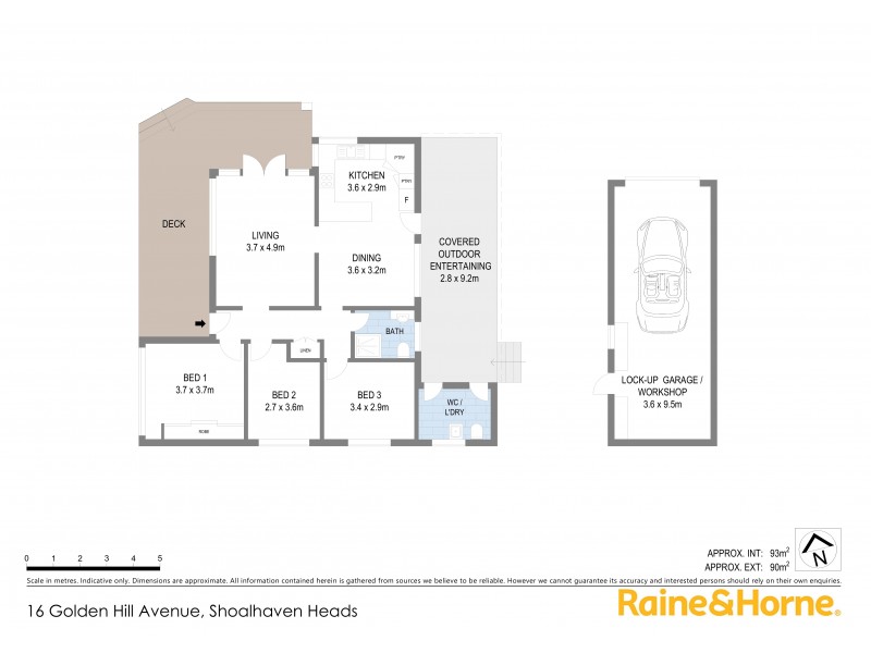 16 Golden Hill Avenue, Shoalhaven Heads NSW 2535 Floorplan