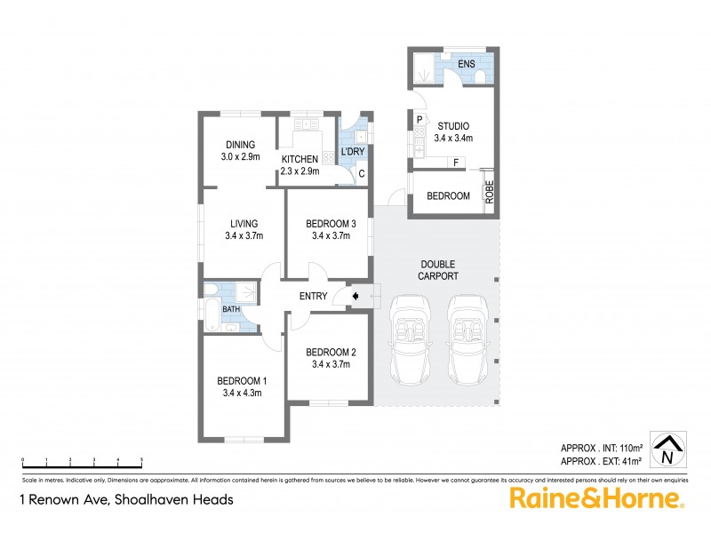 1 Renown Avenue, Shoalhaven Heads NSW 2535 Floorplan