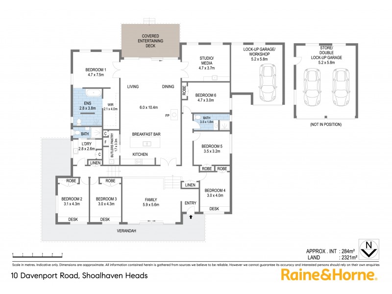 10 Davenport Road, Shoalhaven Heads NSW 2535 Floorplan
