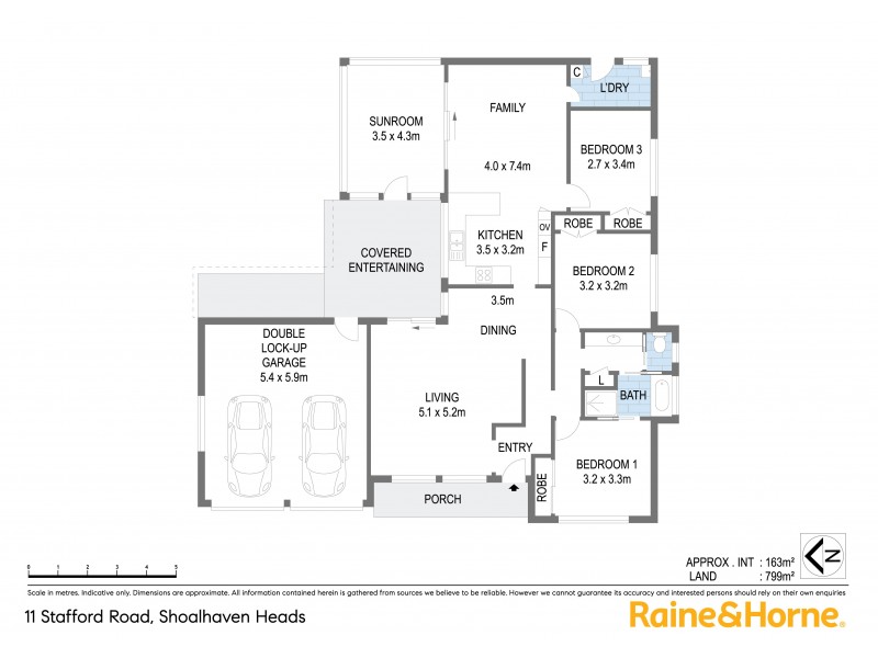 11 Stafford Road, Shoalhaven Heads NSW 2535 Floorplan