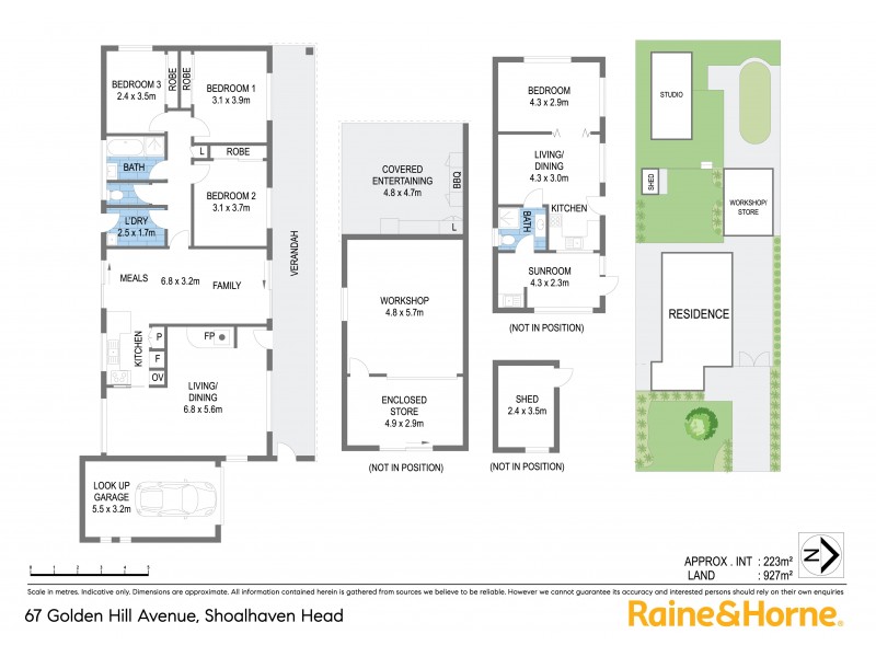 67 Golden Hill Avenue, Shoalhaven Heads NSW 2535 Floorplan
