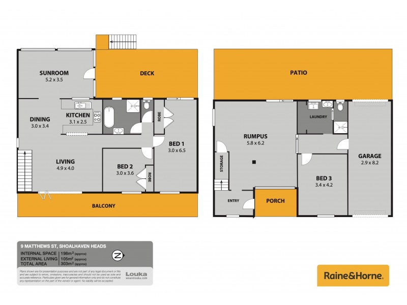 9 Mathews Street, Shoalhaven Heads NSW 2535 Floorplan