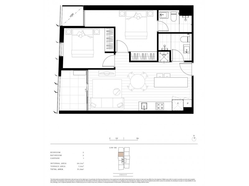 Southbank VIC 3006 Floorplan