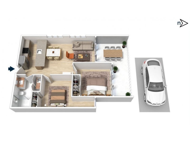 211/1 Rever Road, Clayton VIC 3168 Floorplan