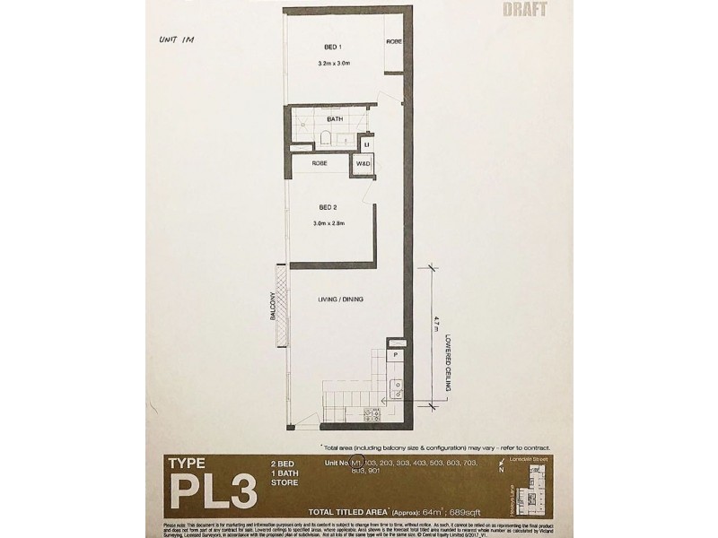 Melbourne VIC 3000 Floorplan