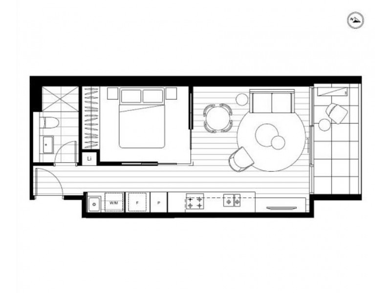 Melbourne VIC 3000 Floorplan