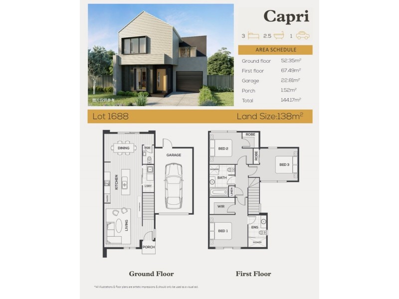 Lot1688 Egremont Avenue, Tarneit VIC 3029 Floorplan