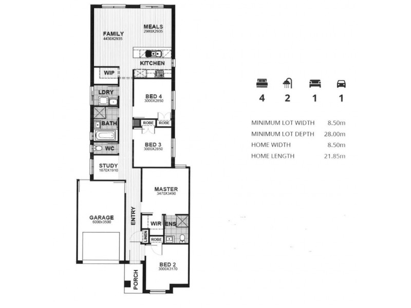 lot1009 Growling Grass Drive, Clyde North VIC 3978 Floorplan