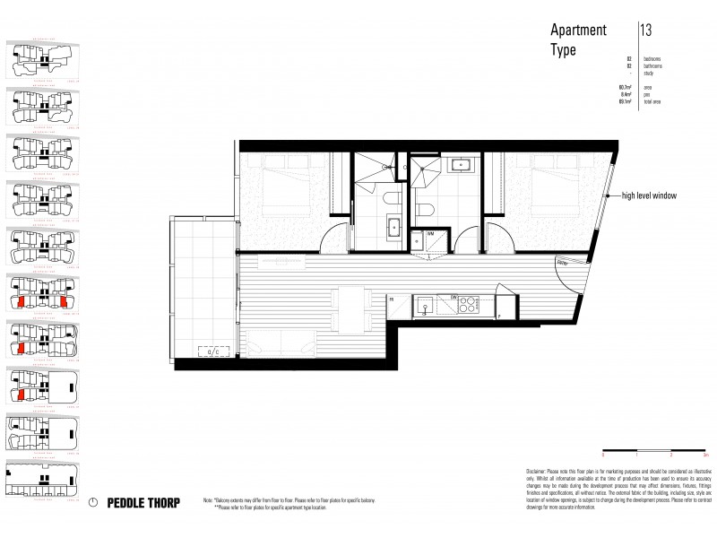 710/826 Whitehorse Road, Box Hill VIC 3128 Floorplan