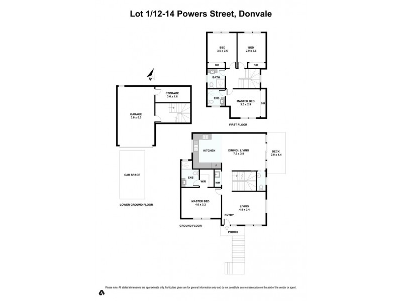 Unit 1 /12-14 Powers Street, Donvale VIC 3111 Floorplan