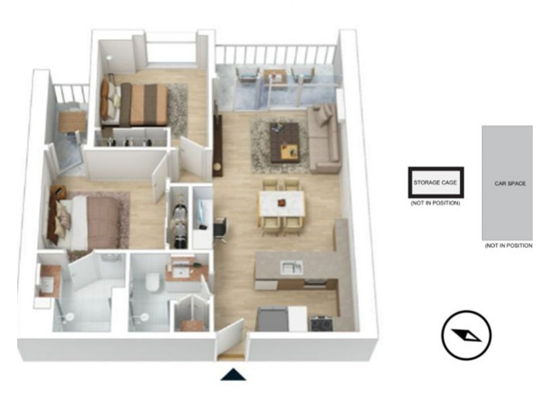 324/1 Ascot Vale Road, Flemington VIC 3031