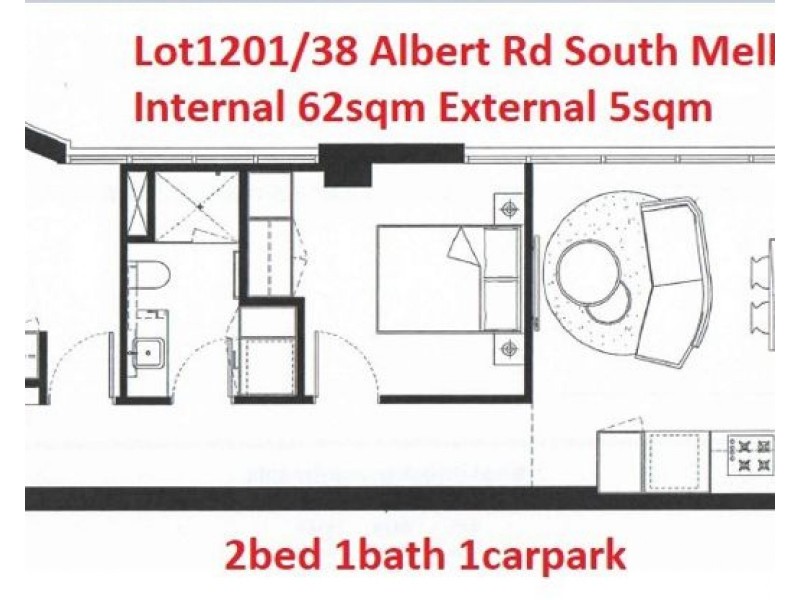Lot1201/38 Albert Road, South Melbourne VIC 3205