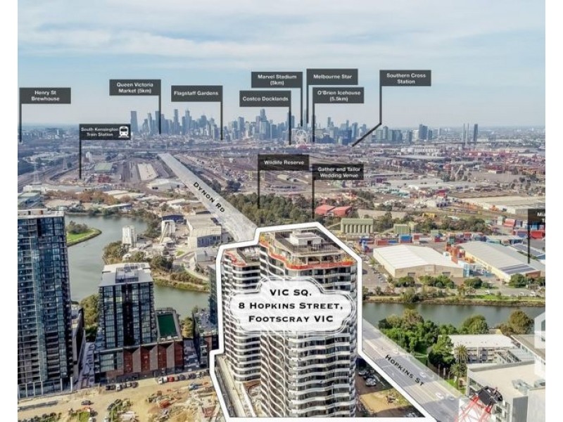 Lot801/8 Hallenstine Street, Footscray VIC 3011