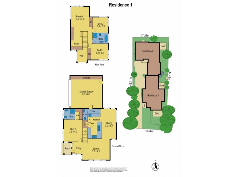 1/111 Broad Gully Road, Diamond Creek VIC 3089 Floorplan