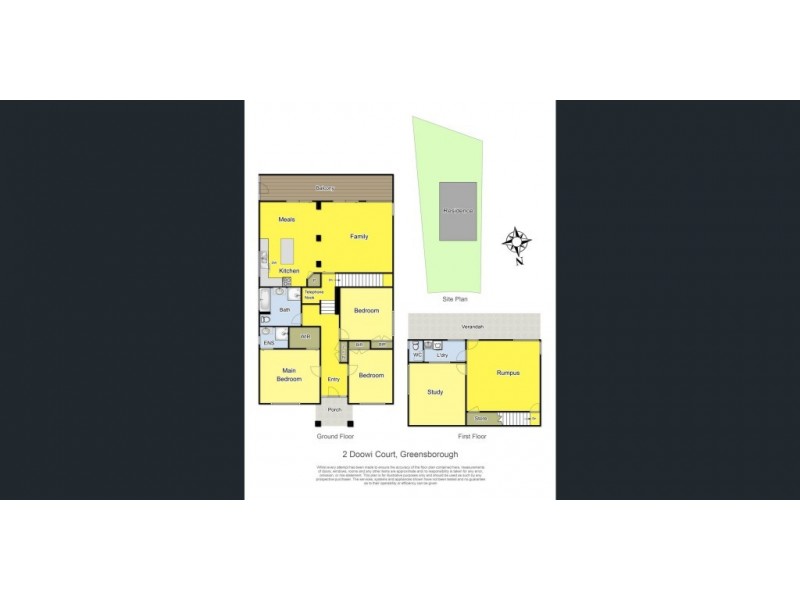 2 Doowi Court, Greensborough VIC 3088 Floorplan