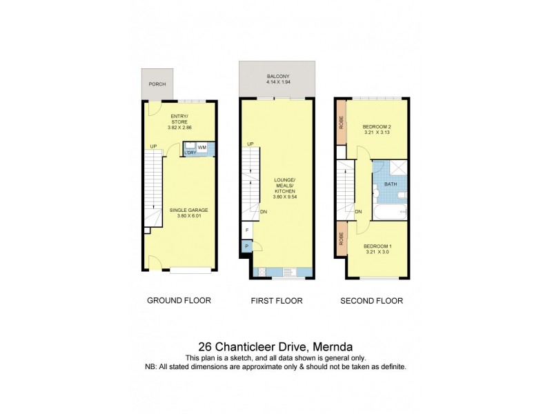 26 Chanticleer Drive, Mernda VIC 3754 Floorplan