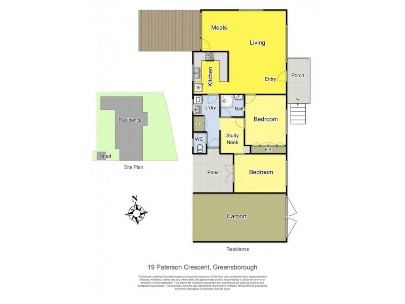 19 Paterson Cres, Greensborough VIC 3088 Floorplan
